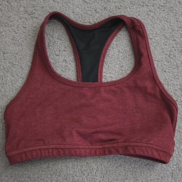 Fleo Other - Women's Burgundy Sports Bra